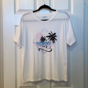 Saint Laurent Paris Print Tee “Young Romance”